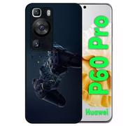 Coque Pour Huawei P60 Pro - Manette 3d Xbox Game - Silicone - Noir