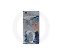 Coque pour Huawei P8 Lite Fond de texture abstraite gris
