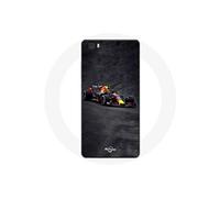 Coque pour Huawei P8 Lite Formule 1 Max Verstappen F1 noir rouge et jaune