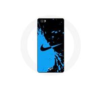 Coque pour Huawei P8 Nike Logo Bleu et Noir