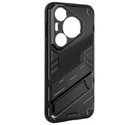 Coque Pour Huawei Pura 70 Pro Avec Béquille Support Noir
