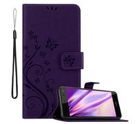 Coque pour Huawei Y5 2017 / Y6 2017 Housse Etui Protection Floral Pochette Case