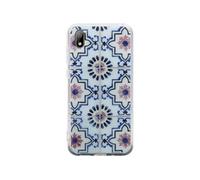 Coque pour Huawei Y5 2019 Rigide avec Motifs Inspiration Orientale Bleu