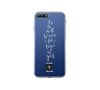 Coque pour Huawei Y6 2018 Rigide avec Motifs Wonderful Time Transparent
