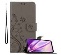 Coque pour Huawei Y6P Housse Etui Protection Floral Pochette Case