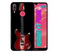 Coque Pour Huawei Y7 Prime 2019 - Guitare Red - Noir