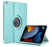 Coque Pour Ipad 10,2 Pouces (7/8/9ème Génération, 2019/2020/2021) Protection Etui Rotatif Multi-Angle Bleu - Efconnection