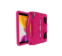 Coque pour iPad 2021 2020 et 2019 10.2 Enfant Panda Mousse EVA Support Vidéo Rose Rose