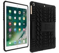 Coque pour iPad 5 / 6 / Air / 2018 Coque pour Antichocs renforcé + Support intégré Avizar Noir Noir, Noir G