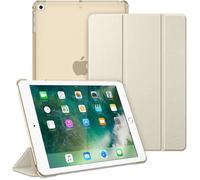 Coque pour iPad 6ème-5ème Génération Version 9.7 Pouces 2018-2017 - Etui Mince et Léger Housse Arrière Semi-Transparent Suppor[1226]