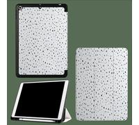 Coque pour iPad 9ème/8ème/7ème Génération 10.2 Pouces 2021/2020/2019, Étui Protecteur en Cuir PU avec Veille/Réveil Automatique, Étui avec Multi-Angle,Motif D'Étoiles De Dessin Animé