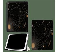 Coque pour iPad A16 11ème 2025 11 Pouces/pour ipad 10ème 10.9 Pouces 2022 Étui, Étui Intelligent en Cuir PU de qualité supérieure avec Réveil/Veille Automatique,Thème Céleste