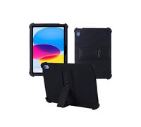 Coque pour iPad A16 2025, résistante aux Chocs, légère, en Caoutchouc, Coque de Protection réglable en Silicone Souple pour iPad A16, Noir