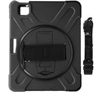 Coque pour iPad Air 11 2024 / 2025 Antichoc Poignée Support et Sangle Noir
