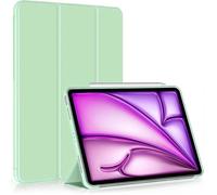 Coque pour iPad Air 11"" - E.F.CONNECTION - Antichoc - Vert - Support Pliable