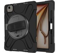 Avizar Coque pour iPad Air 13 2024 / 13 2025 Antichoc Poignée Support Sangle
