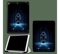 Coque pour iPad Air 13 Pouces M3/M2 (2025/2024),Étui pour iPad Air 13 Pouces,Ultra Mince Smart Protection Housse avec Support Intégré Pencil,Réveil/Veille Automatique,Boule Lumineuse
