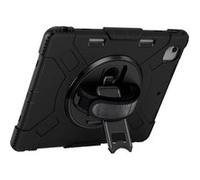 Coque pour iPad Air 13" / Pro 12.9" Renforcée 3M avec Poignée Rotative à 360° Eiger Noir Noir
