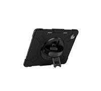 Coque pour iPad Air 13' / Pro 12.9' Renforcée 3M avec Poignée Rotative à 360° Eiger Noir