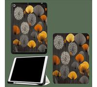 Coque pour iPad Air 3 (2019, 3ème Génération)/ pour iPad Pro 10.5 Pouces 2017 avec Porte-Stylo, Housse Etui de Slim Léger Protection Fonction Veille/Réveil Automatique,Pissenlit Vintage