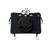 Coque pour iPad Mini 4/Mini 5, CrazyLemon Kid Teen Boy Girl Coque Silicone Souple Housse de Protection Support de Tablette Rotatif à 360° avec Lanière - Fantoche