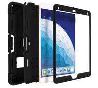 Avizar Coque pour iPad Pro 10.5 et iPad Air 3 (2019) Protection bi-matières avec béquille Noir