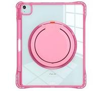 Avizar Coque pour iPad Pro 11 (2026) en Silicone avec Poignée et Bandoulière Rose
