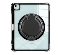 Avizar Coque pour iPad Pro 11 (2026) Silicone antichoc avec poignée et bandoulière Noir
