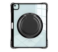 Avizar Coque pour iPad Pro 11 (2026) Silicone antichoc avec poignée et bandoulière Noir