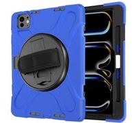 Avizar Coque iPad Pro 13 2024 – Antichoc, poignée support et sangle – Bleu