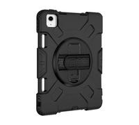 Coque Pour Ipad Pro 13'' 2024 Renforcée 3m Stand Avec Strap Et Bandoulière Eiger Noir