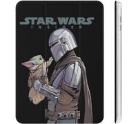 Coque Pour Ipad Star Wars Boba Fett Yoda 2020 En Tpu Résistant Aux Chocs, Réglage Automatique De L'angle De Veille/Réveil, Mignonne Coque De Protection Transparente 10.2in