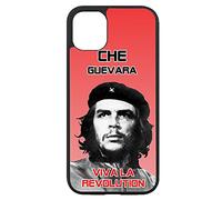 Coque pour Iphone 11 Che Guevara - Viva la revolutioin - Coque Noire TPU Souple (11)