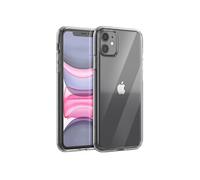Coque pour iPhone 11 en Silicone Souple avec Bords Surélevés Antichoc Transparent