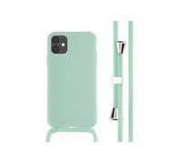 imoshion imoshion Coque en silicone avec cordon iPhone 11 Vert menthe Menthe verte