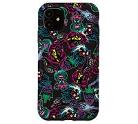 Coque pour iPhone 11 Imprimé néon méchant Disney
