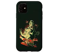 Coque pour iPhone 11 La cabane de l'horreur des Simpsons Homerzilla Terror