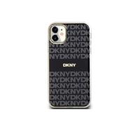 DKNY Coque pour iPhone 11 en TPU Souple Luxueuse à Motif Noir