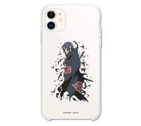 Coque pour iPhone 11 Officiel Naruto Personnage Itachi pour protéger votre téléphone portable Coque en silicone transparent souple avec licence officielle