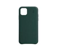 Coque pour iPhone 11 Premium en Cuir Vert