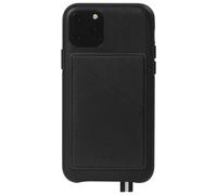 Coque pour iPhone 11 Pro Elysée Cuir + Porte-carte magnétique Noire Artefakt