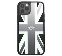 Coque pour iPhone 11 Pro en TPU Motif Union Jack en Arrière Mini Blanc / Noir
