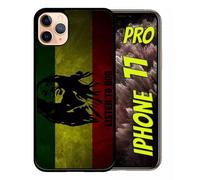Coque Pour Iphone 11 Pro - Listen To Bob Marley - Noir