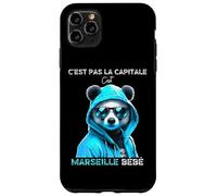 Coque pour iPhone 11 Pro Max C'est pas la capitale c'est marseille bébé marseille fan