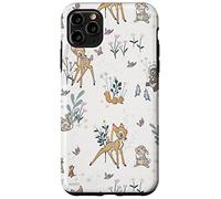 Coque pour iPhone 11 Pro Max Disney Bambi et Thumper Floral