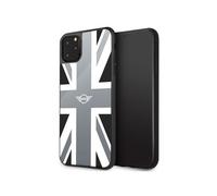 Coque pour iPhone 11 Pro Max en TPU Motif Union Jack en Arrière Mini Blanc / Noir