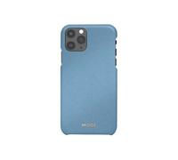 Coque pour iPhone 11 Pro Rigide London en cuir MODE Bleu