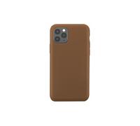 Coque pour iPhone 11 Pro Rigide Soft touch en Silicone Marron