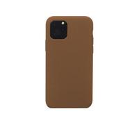 Coque pour iPhone 11 Pro Rigide Soft touch en Silicone Marron