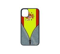 Coque pour iPhone 11 pro silicone drapeau espagne espagnol 256 Go coupe d'europe unique de protection coupe du monde football